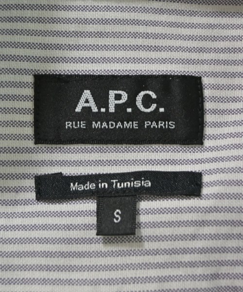 A.P.C.（アーペーセー）カジュアルシャツ 白 サイズ:S メンズ/2200678453025