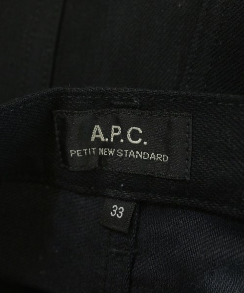 A.P.C.（アーペーセー）デニムパンツ 黒 サイズ:33(L位) メンズ/2200681724198