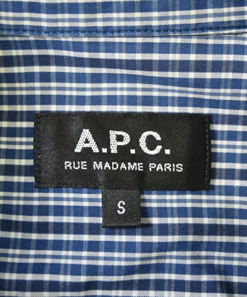 A.P.C.（アーペーセー）カジュアルシャツ 紺 サイズ:S メンズ/2200681736030