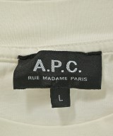 A.P.C.（アーペーセー）Tシャツ・カットソー 白 サイズ:L メンズ/2200681780088