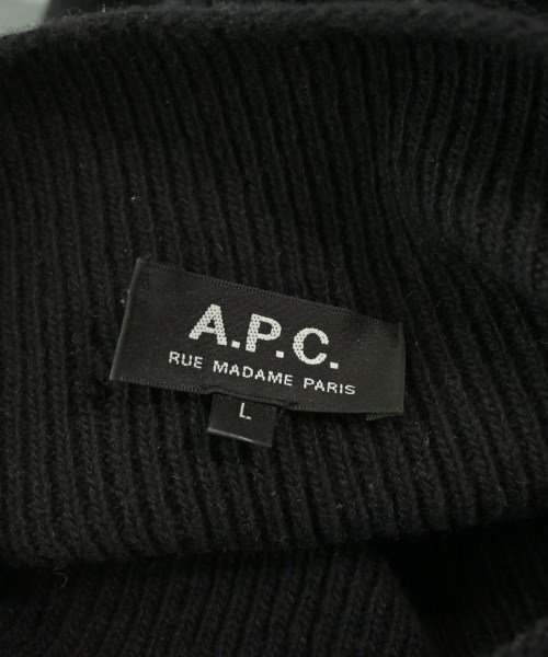 A.P.C.（アーペーセー）ニット・セーター 黒 サイズ:L メンズ/2200681809062