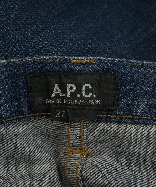 A.P.C.（アーペーセー）デニムパンツ 青 サイズ:27(XS位) メンズ/2200681868137