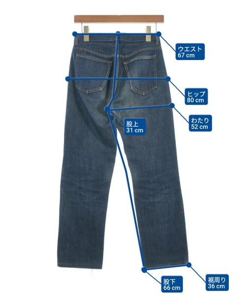 A.P.C.（アーペーセー）デニムパンツ 青 サイズ:27(XS位) メンズ/2200681868137
