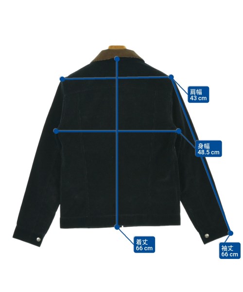 A.P.C.（アーペーセー）カジュアルシャツ 黒 サイズ:XS メンズ/2200693658078