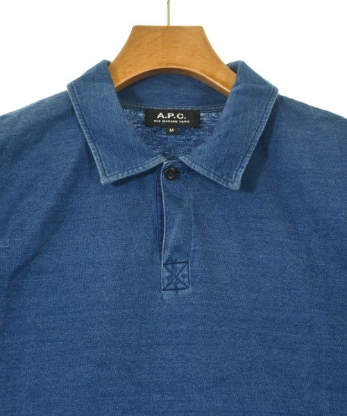 A.P.C.（アーペーセー）ポロシャツ 青 サイズ:M メンズ/2200693658115