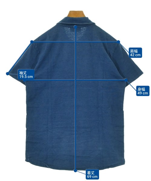 A.P.C.（アーペーセー）ポロシャツ 青 サイズ:M メンズ/2200693658115