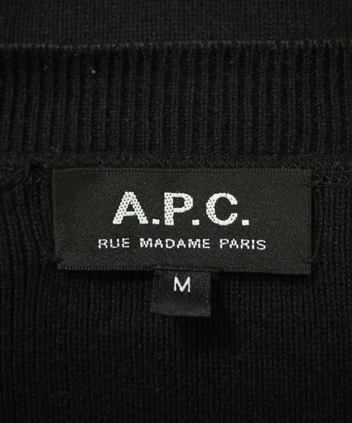 A.P.C.（アーペーセー）ニット・セーター 黒 サイズ:M メンズ/2200694600014