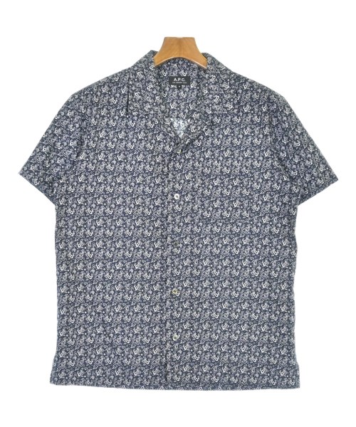 A.P.C.(アーペーセー)カジュアルシャツ 紺 サイズ:M/2200694600045