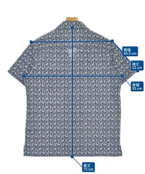 A.P.C.（アーペーセー）カジュアルシャツ 紺 サイズ:M メンズ/2200694600045