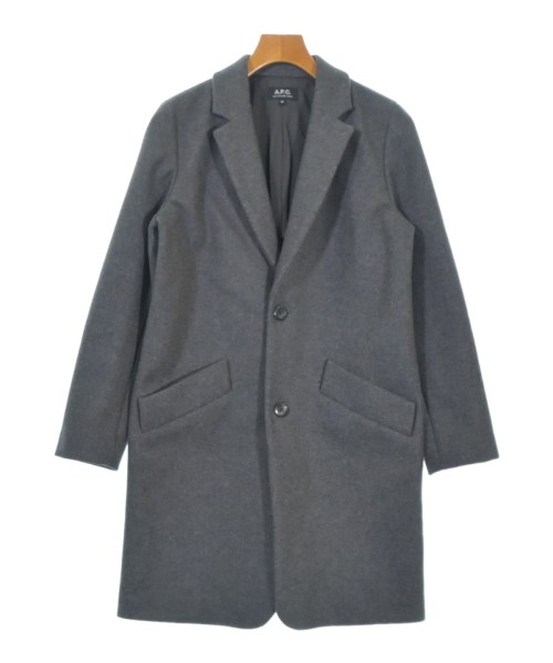 A.P.C.(アーペーセー)チェスターコート グレー サイズ:XS/2200688914011