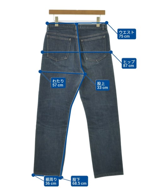 A.P.C.（アーペーセー）デニムパンツ 青 サイズ:29(S位) メンズ/2200688220013