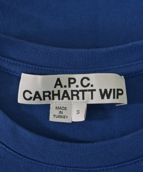 A.P.C.（アーペーセー）Tシャツ・カットソー 青 サイズ:S メンズ/2200694085149
