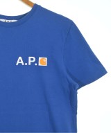 A.P.C.（アーペーセー）Tシャツ・カットソー 青 サイズ:S メンズ/2200694085149