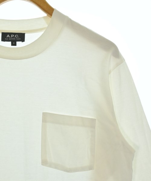 A.P.C.（アーペーセー）Tシャツ・カットソー 白 サイズ:S メンズ/2200690866261