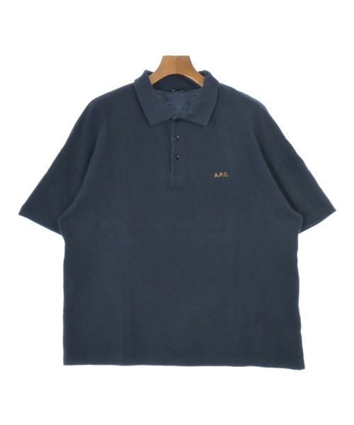 A.P.C.(アーペーセー)ポロシャツ 紺 サイズ:M/2200696005077