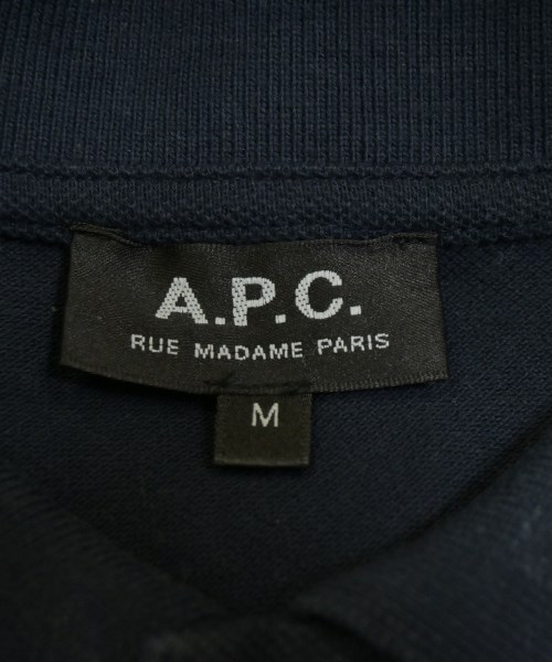 A.P.C.（アーペーセー）ポロシャツ 紺 サイズ:M メンズ/2200696005077