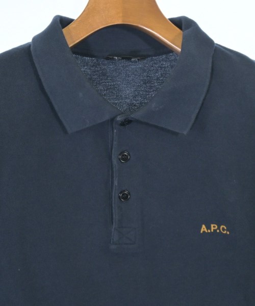 A.P.C.（アーペーセー）ポロシャツ 紺 サイズ:M メンズ/2200696005077