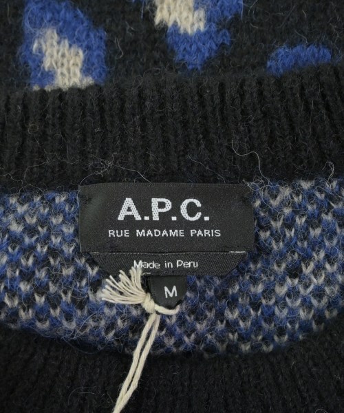 A.P.C.（アーペーセー）ニット・セーター 黒 サイズ:M メンズ/2200697314017