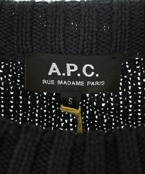 A.P.C.（アーペーセー）ニット・セーター 紺 サイズ:S メンズ/2200697314024