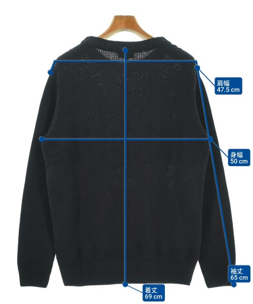 A.P.C.（アーペーセー）ニット・セーター 紺 サイズ:S メンズ/2200697314024