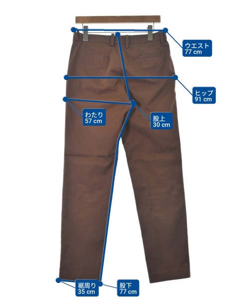 A.P.C.（アーペーセー）チノパン 茶 サイズ:29(S位) メンズ/2200697808059