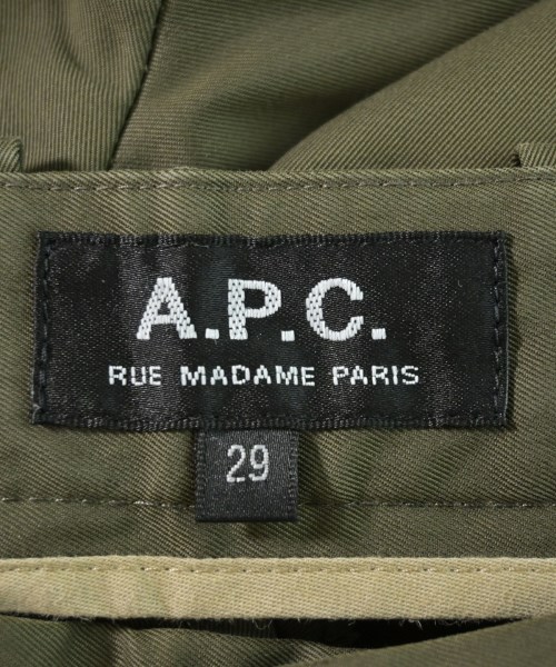A.P.C.（アーペーセー）チノパン カーキ サイズ:29(S位) メンズ/2200697808066