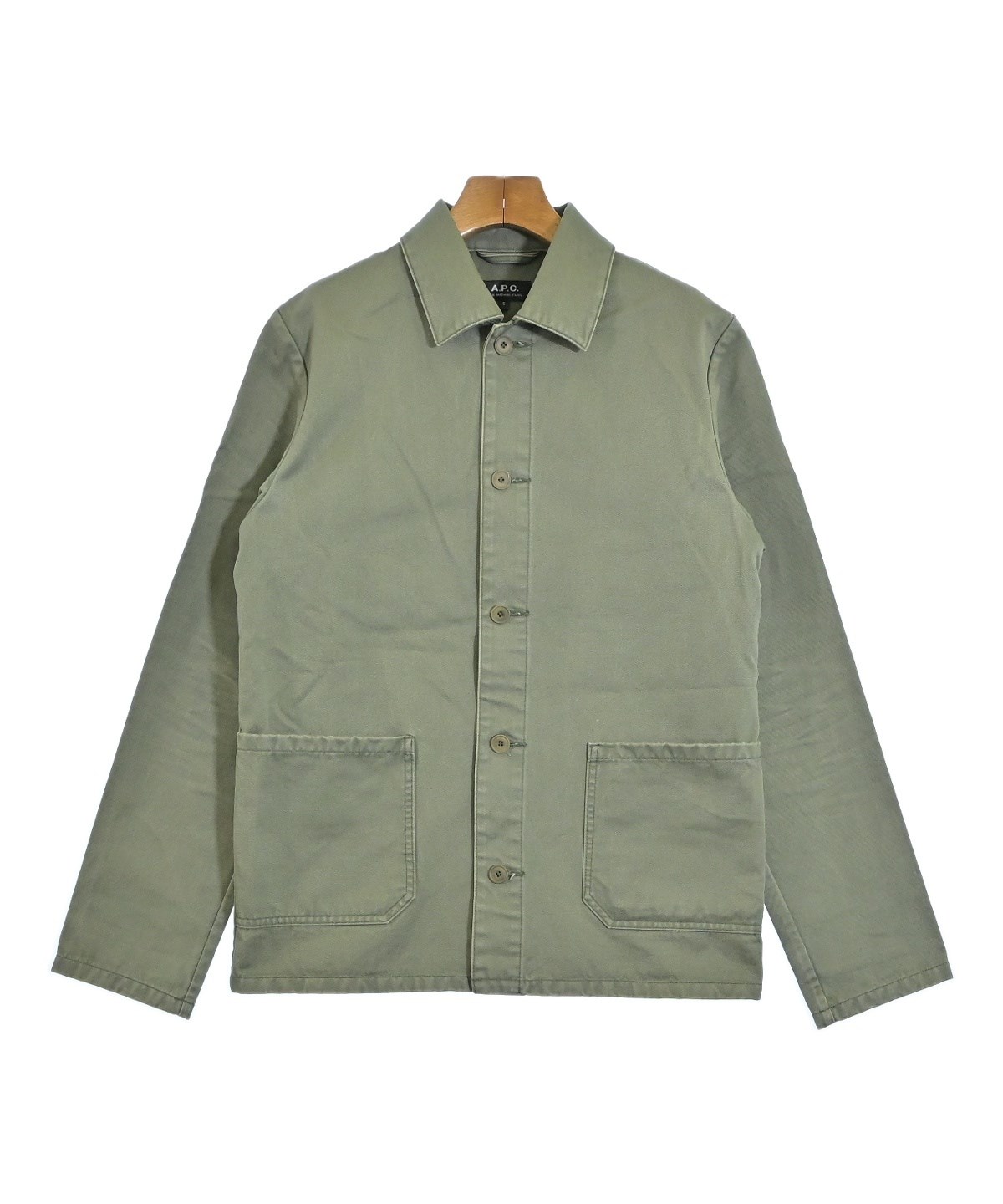 A.P.C.（アーペーセー）その他 カーキ サイズ:S メンズ/2200692606018