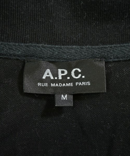 A.P.C.（アーペーセー）ポロシャツ 黒 サイズ:M メンズ/2200692606117