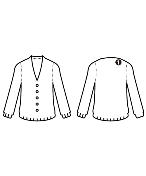 A.P.C.（アーペーセー）カーディガン 白 サイズ:-(XXL位) メンズ/2200696290145