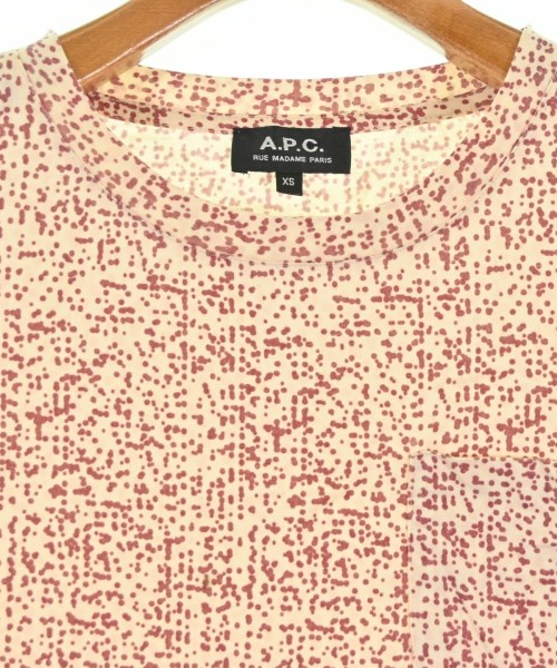 A.P.C.（アーペーセー）Tシャツ・カットソー 赤 サイズ:XS メンズ/2200698904033