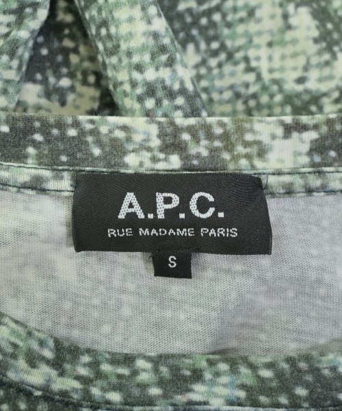 A.P.C.（アーペーセー）Tシャツ・カットソー 緑 サイズ:S メンズ/2200698904040