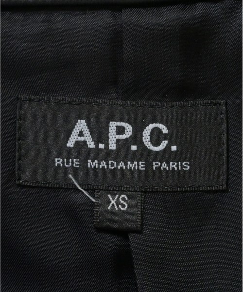 A.P.C.（アーペーセー）ライダース 黒 サイズ:XS メンズ/2200699016018
