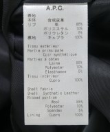 A.P.C.（アーペーセー）ライダース 黒 サイズ:XS メンズ/2200699016018