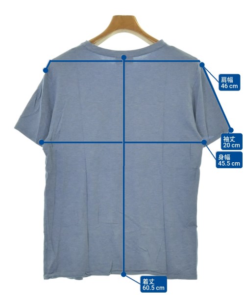 A.P.C.（アーペーセー）Tシャツ・カットソー 青 サイズ:M メンズ/2200699594196