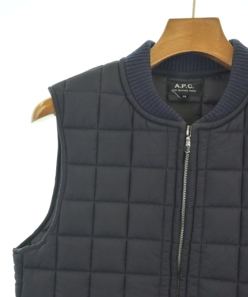 A.P.C.（アーペーセー）ダウンジャケット/ダウンベスト 紺 サイズ:XS メンズ/2200696579097
