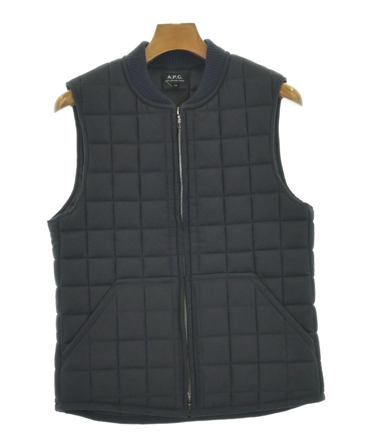 A.P.C.（アーペーセー）ダウンジャケット/ダウンベスト 紺 サイズ:XS