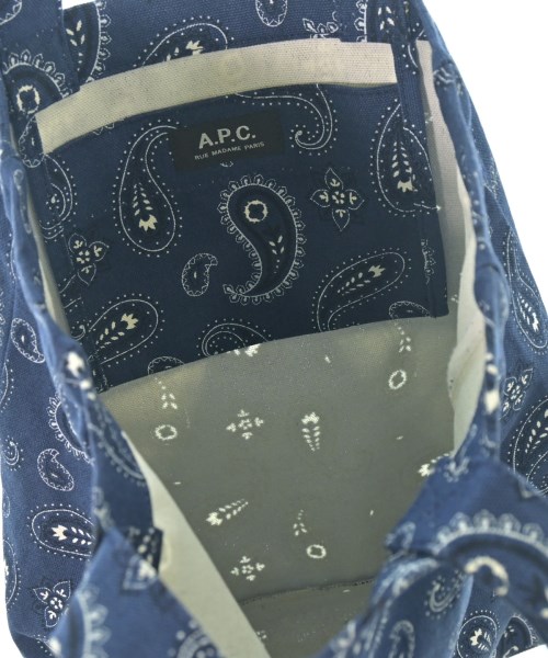 A.P.C.（アーペーセー）トートバッグ 青 サイズ:- メンズ/2200695367220