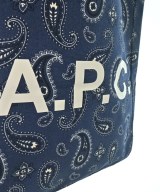A.P.C.（アーペーセー）トートバッグ 青 サイズ:- メンズ/2200695367329