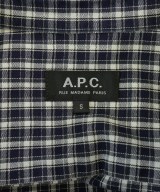 A.P.C.（アーペーセー）カジュアルシャツ 紺 サイズ:S メンズ/2200700735099