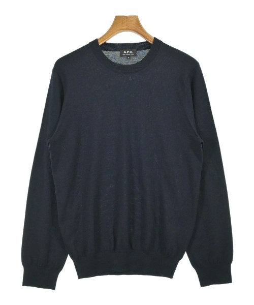 A.P.C.(アーペーセー)ニット・セーター 紺 サイズ:M/2200697761101