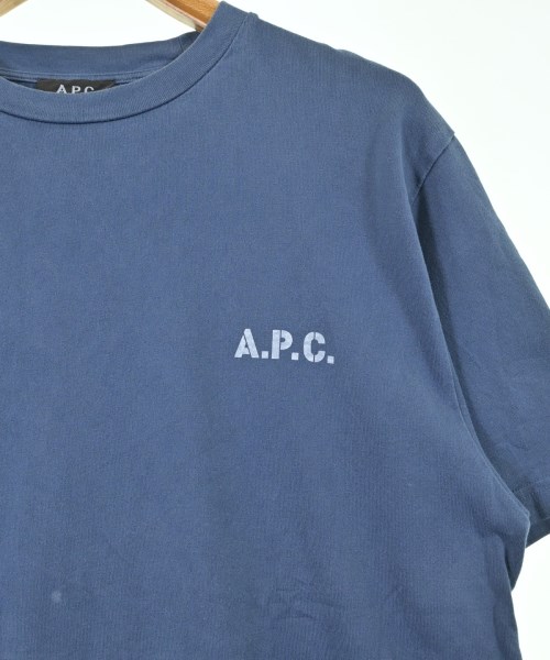 A.P.C.（アーペーセー）Tシャツ・カットソー 青 サイズ:S メンズ/2200700912056