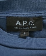 A.P.C.（アーペーセー）Tシャツ・カットソー 青 サイズ:S メンズ/2200700912056