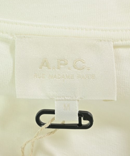 A.P.C.（アーペーセー）Tシャツ・カットソー 白 サイズ:M メンズ/2200700912063