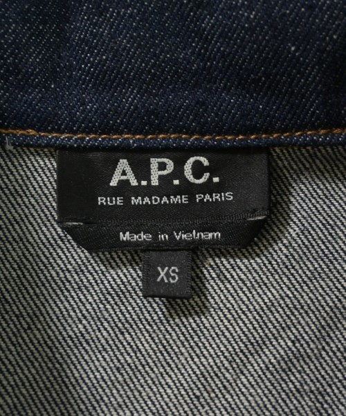 A.P.C.（アーペーセー）デニムジャケット 紺 サイズ:XS メンズ/2200701391010