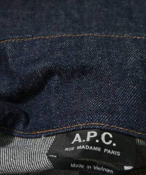 A.P.C.（アーペーセー）デニムジャケット 紺 サイズ:XS メンズ/2200701391010