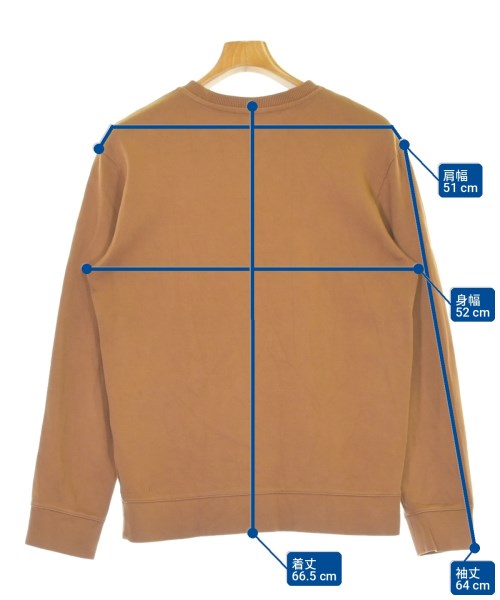 A.P.C.（アーペーセー）スウェット 茶 サイズ:XS メンズ/2200701391027