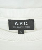A.P.C.（アーペーセー）Tシャツ・カットソー 白 サイズ:L メンズ/2200699381093