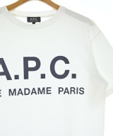 A.P.C.（アーペーセー）Tシャツ・カットソー 白 サイズ:L メンズ/2200699381093