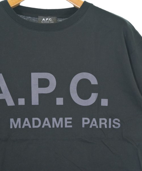 A.P.C.（アーペーセー）Tシャツ・カットソー 黒 サイズ:L メンズ/2200699381109