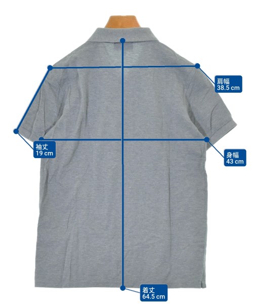 A.P.C.（アーペーセー）ポロシャツ グレー サイズ:XS メンズ/2200654684061